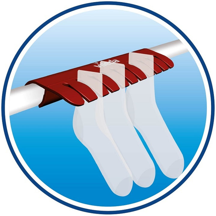 Lavadora Vileda 100, resistente al óxido y las condiciones climáticas adversas.