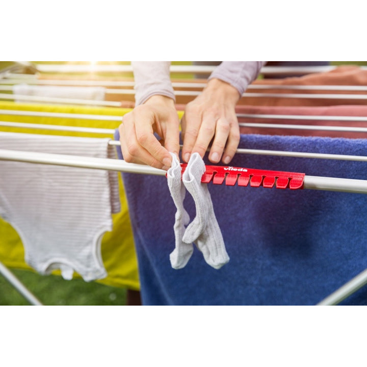 Lavadora Vileda 100, resistente al óxido y las condiciones climáticas adversas.