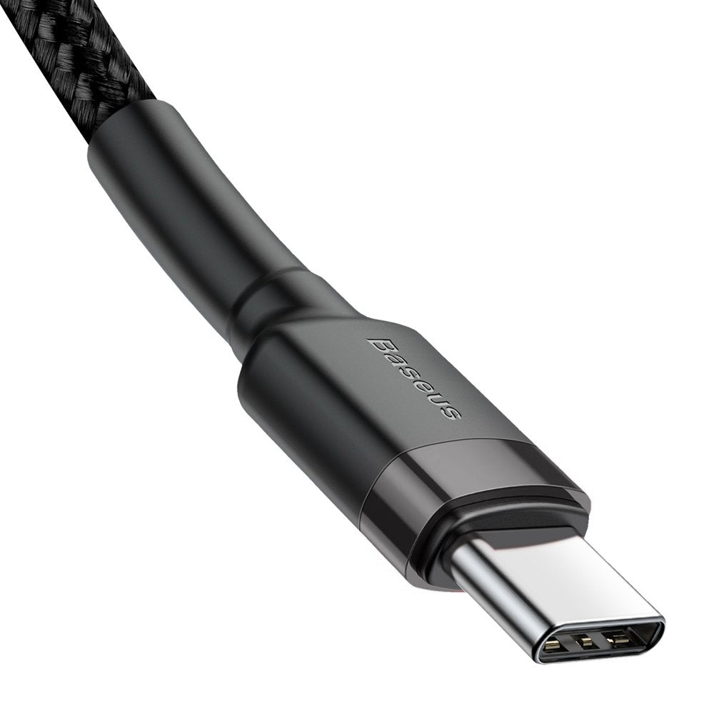 Cable USB tipo C 1m carga flash PD 60W 20V 3A QC3.0 BASEUS Serie Cafule