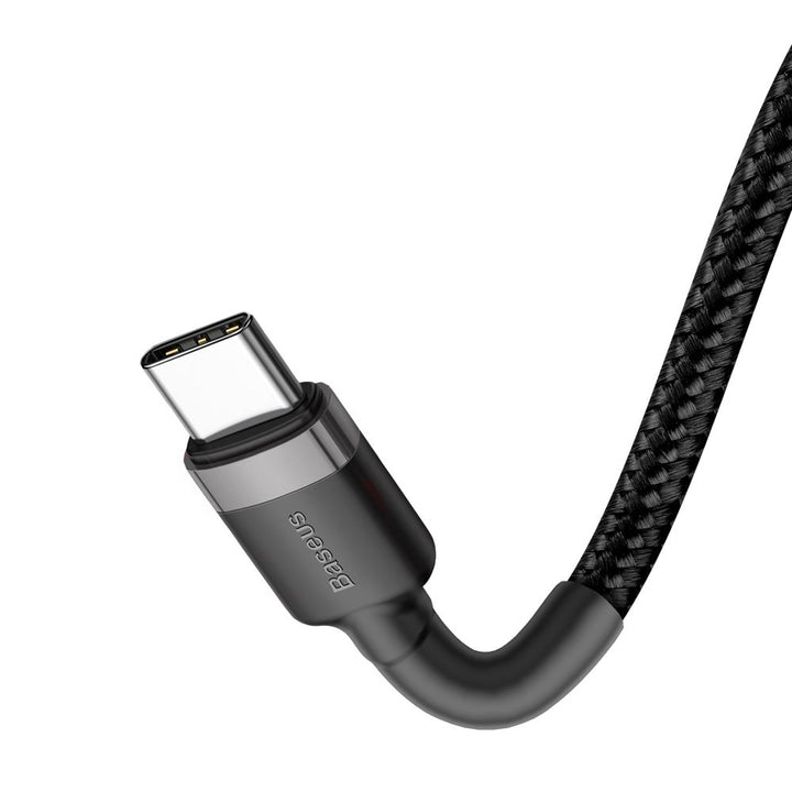 Cable USB tipo C 1m carga flash PD 60W 20V 3A QC3.0 BASEUS Serie Cafule