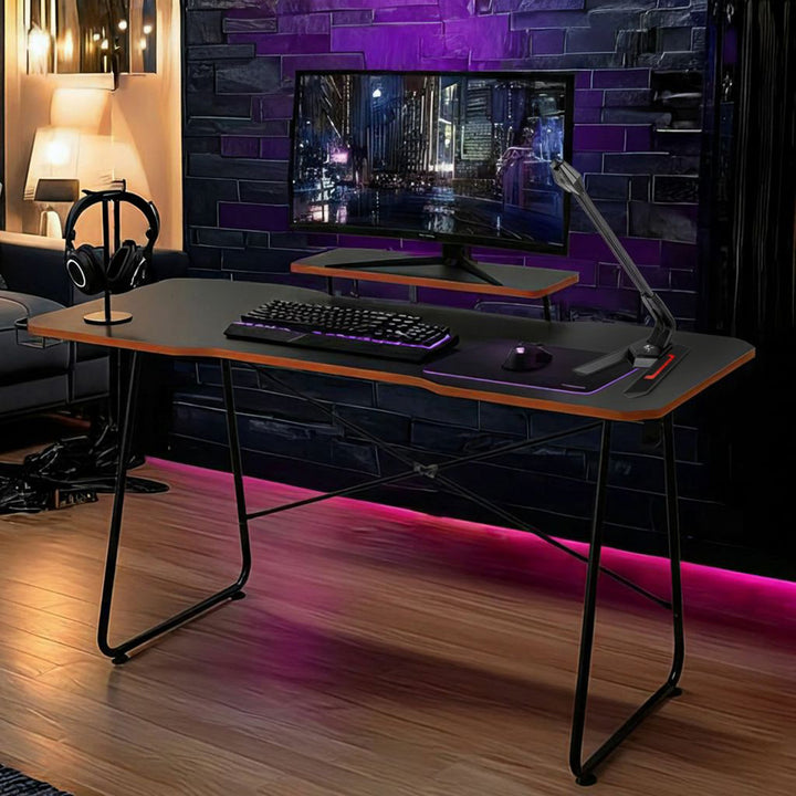 Microfone USB para gamers LED streaming 1,5m sensibilidade 21dB + 3dB NanoRS RS710