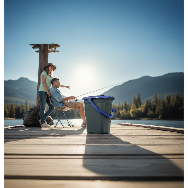 GreenBlue GB320BB inodoro turístico negro-azul marino