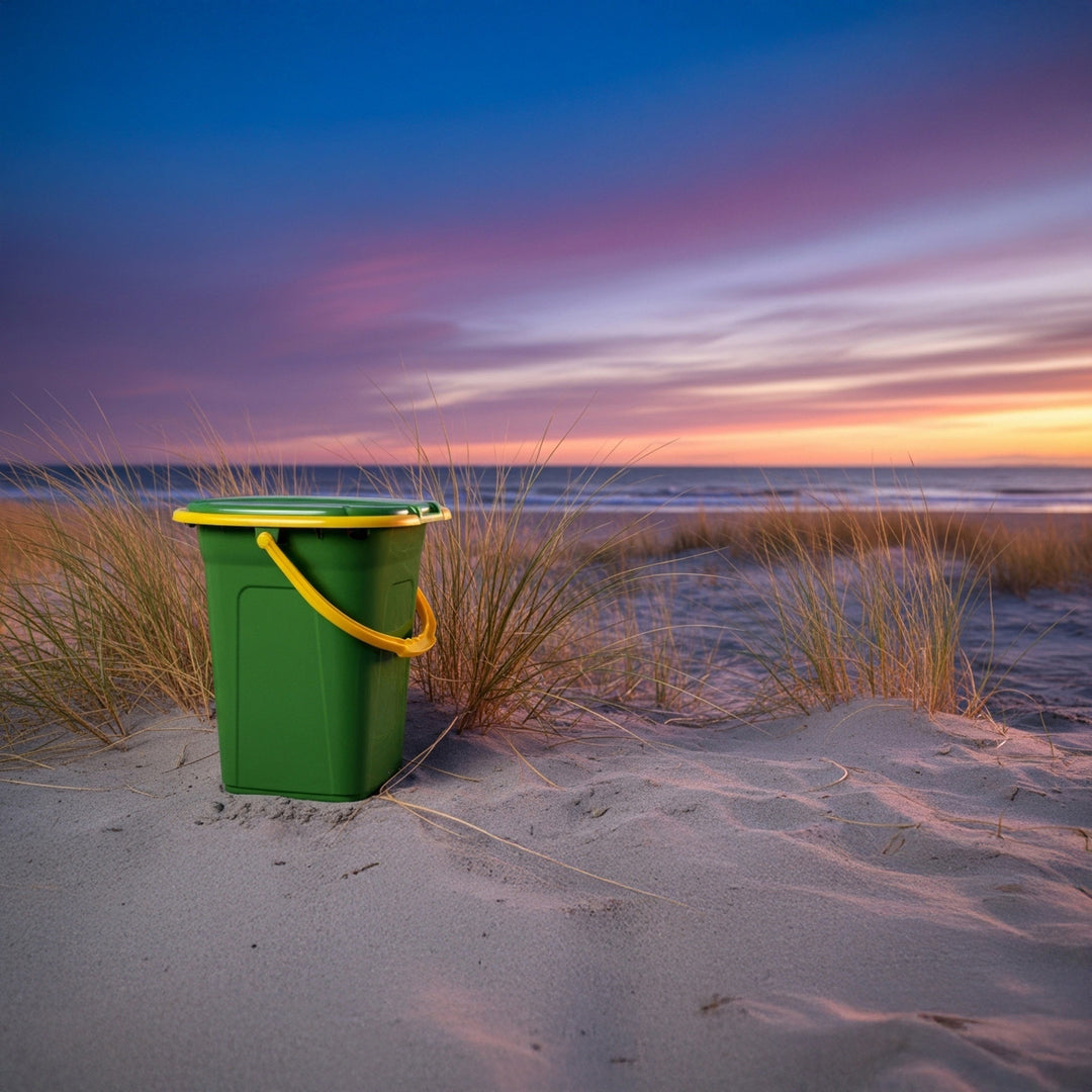 Sanita de viagem GreenBlue GB320GO verde escuro/laranja