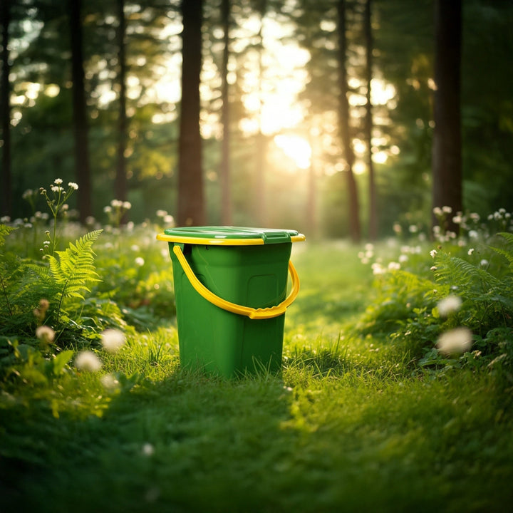 Sanita de viagem GreenBlue GB320GO verde escuro/laranja