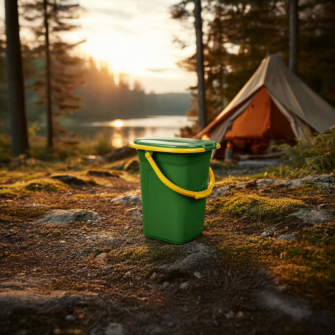 Sanita de viagem GreenBlue GB320GO verde escuro/laranja