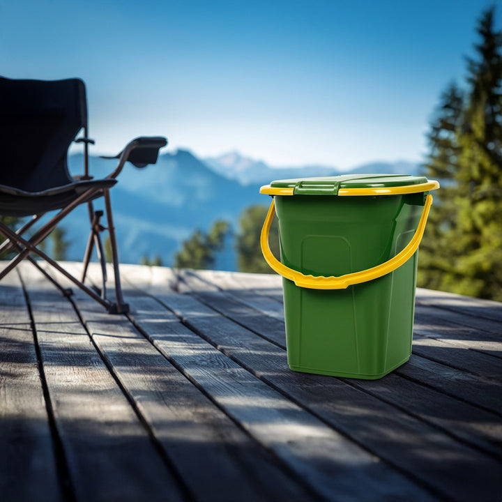 Sanita de viagem GreenBlue GB320GO verde escuro/laranja