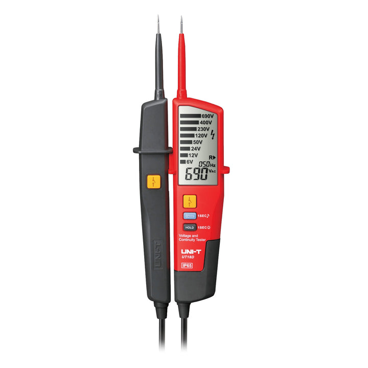 Medidor universal Uni-t, comprobador de tensión y fases, UT18D