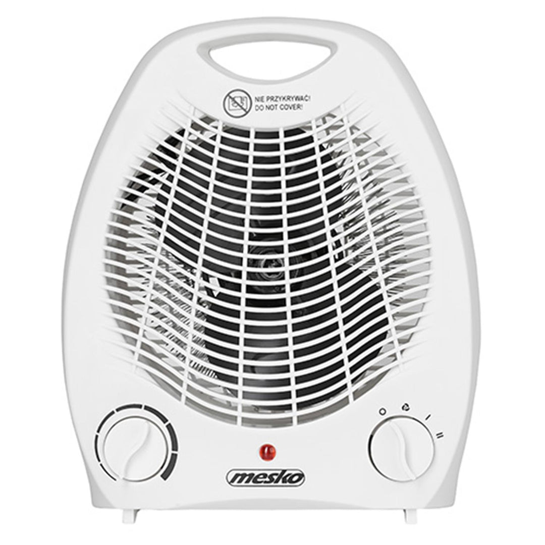 Calentador de ventilador 1000 / 2000W Mesko MS 7719 Puede funcionar con dos potencias de calentamiento