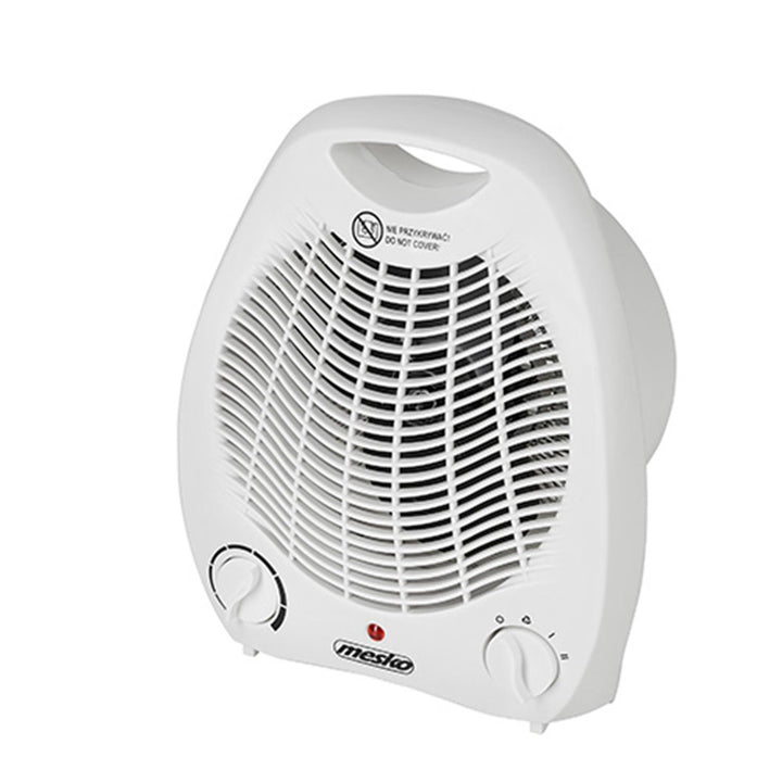 Calentador de ventilador 1000 / 2000W Mesko MS 7719 Puede funcionar con dos potencias de calentamiento