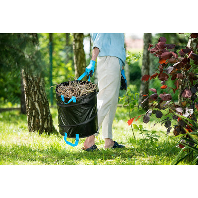 Cellfast Cesta de Jardín Plegable 56L para Hojas, Hierba, Bolsa con Asas, Resistente