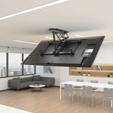 Suporte elétrico para TV de teto Maclean MC-880 com controle remoto para paredes inclinadas 32-70 "Max 35kg Max VESA 600x411