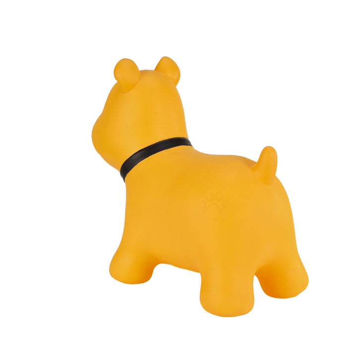 Tootina&#39;s yellow dog - juguete inflable de salto para niños