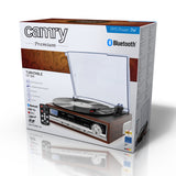 Gira-discos Camry CR 1168 com rádio e Bluetooth / MP3 / USB / SD / Gravação