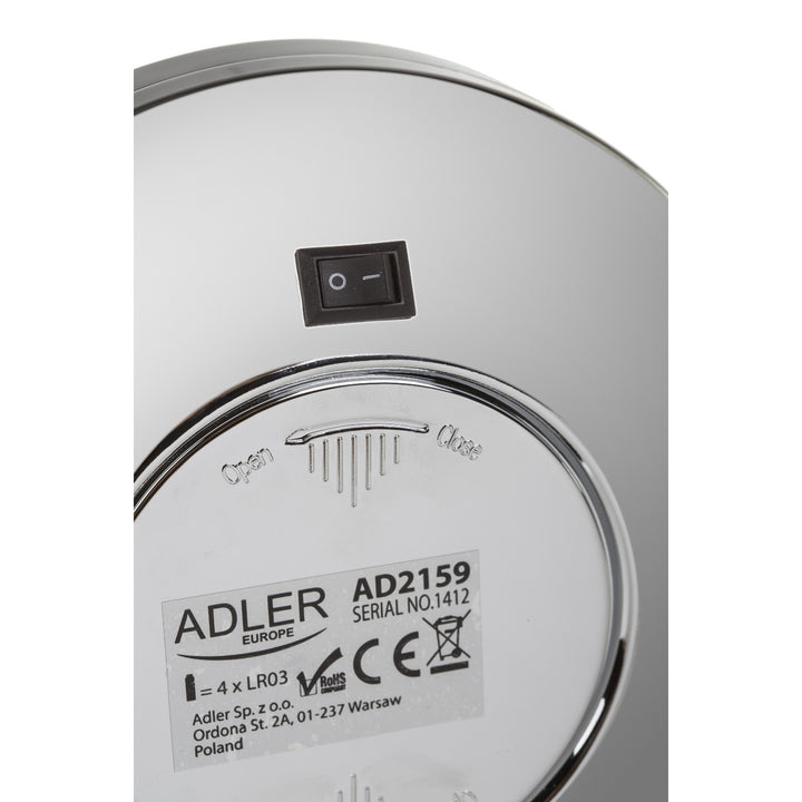 Espelho de maquilhagem iluminado por LED Adler AD 2159