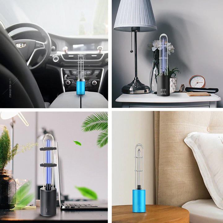 Lámpara de esterilización germicida 2 en 1 OZONE / UV-C azul Promedix PR-210 C