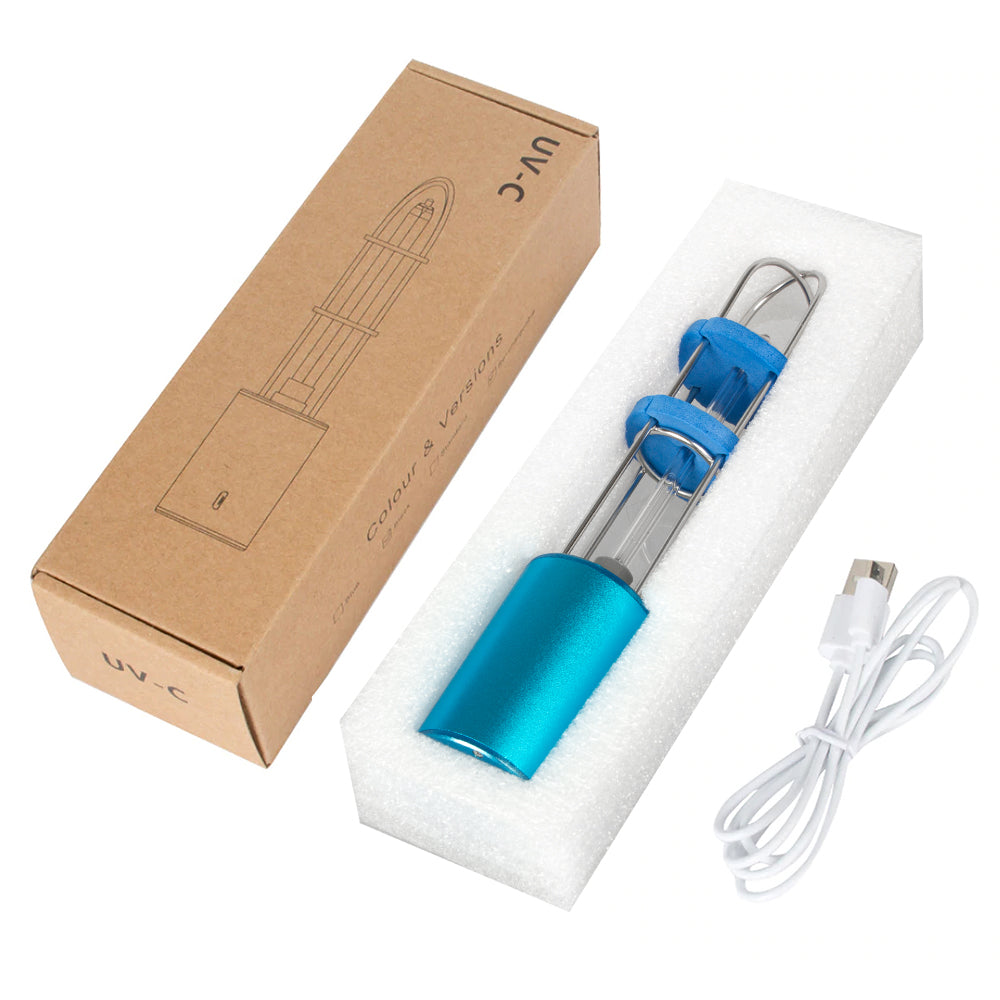 Lámpara de esterilización germicida 2 en 1 OZONE / UV-C azul Promedix PR-210 C