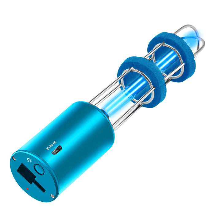 Lámpara de esterilización germicida 2 en 1 OZONE / UV-C azul Promedix PR-210 C