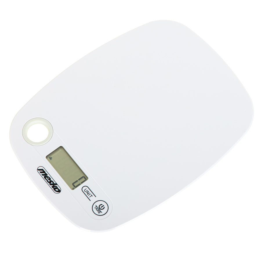 Balanza de cocina electrónica LCD Mesko MS 3159w blanca