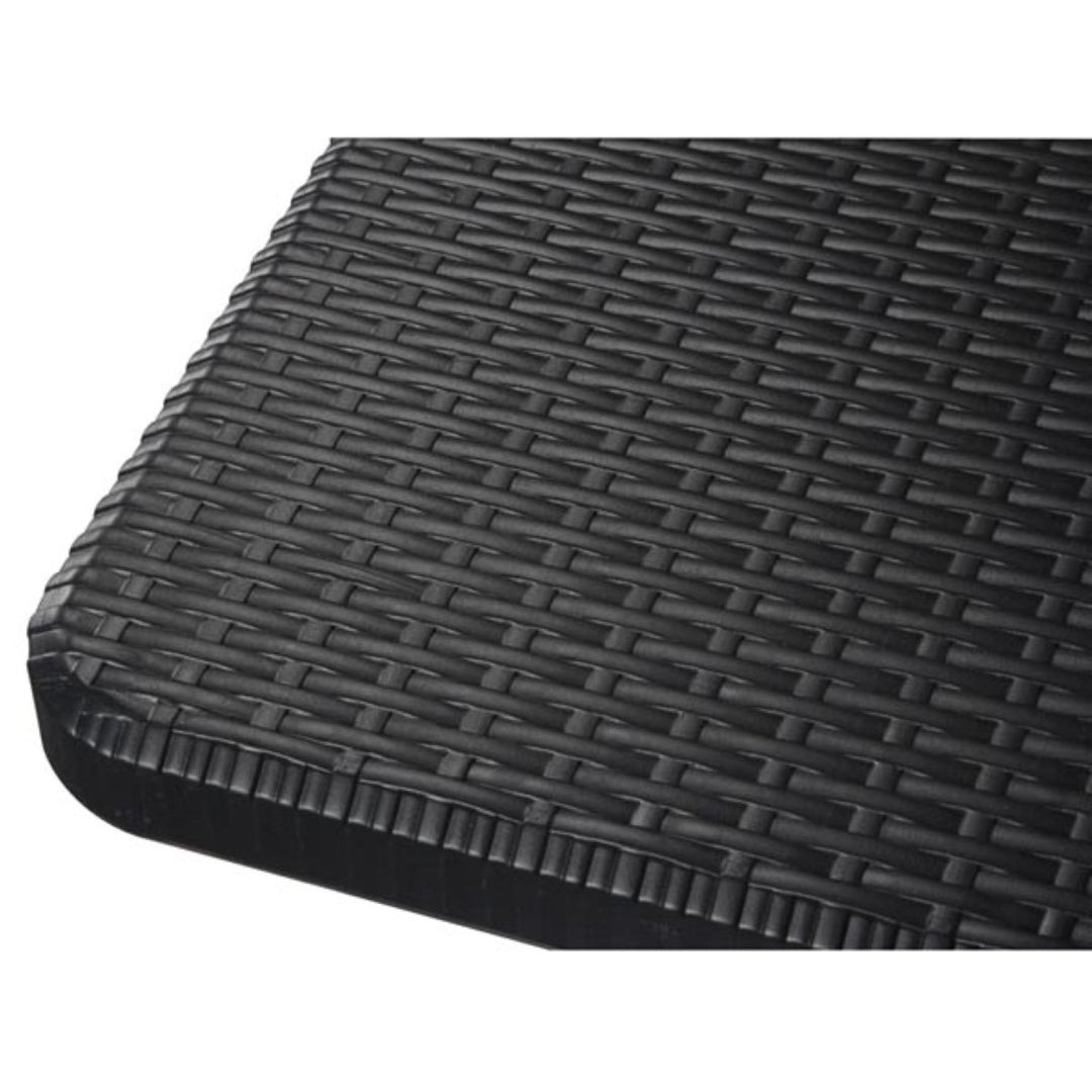 Silla plegable Perel, acero, hasta 300 kg, negra, FP165R