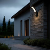 Candeeiro de fachada LED MCE343 B 800lm 10W IP54 Maclean Energy preto, branco natural (4000K)