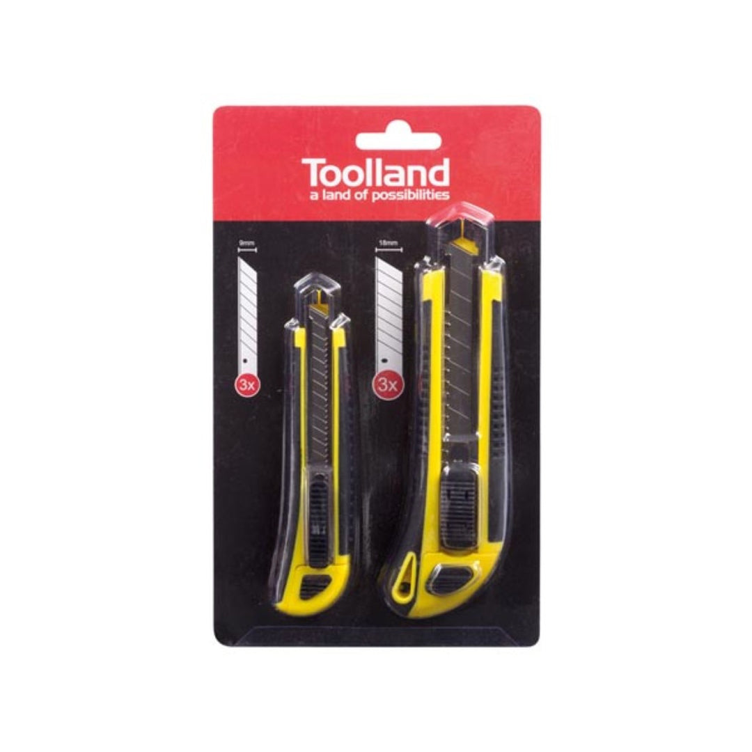 Toolland MEST1 Cortador de papel con cuchilla separable 2 piezas guía metálica ergonómica