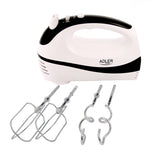 Batidora de mano Adler, potencia 300 W, 5 velocidades, función Turbo, AD 4205 b
