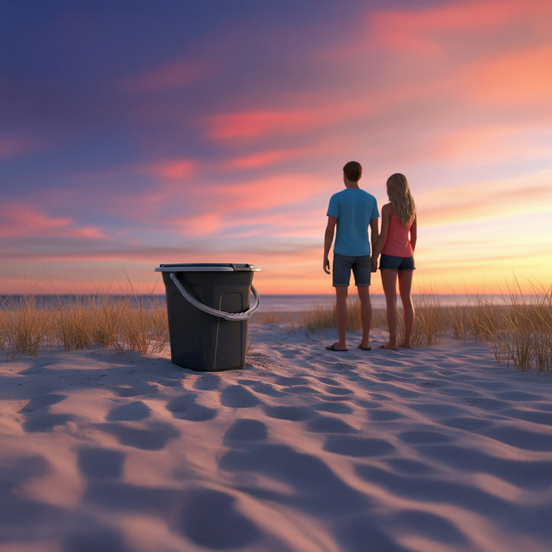 Inodoro Turistico portatil Cuvo 19 Litros GREENBLUE GB320AG