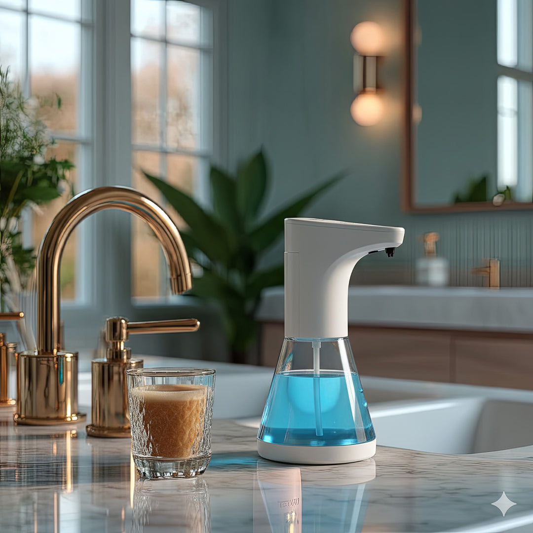 Dispensador automático de jabón sin contacto con sensor de infrarrojos para una higiene y desinfección seguras de sus manos Promedix PR-530