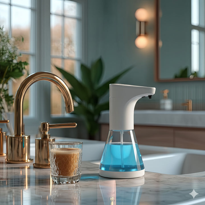 Dispensador automático de jabón sin contacto con sensor de infrarrojos para una higiene y desinfección seguras de sus manos Promedix PR-530