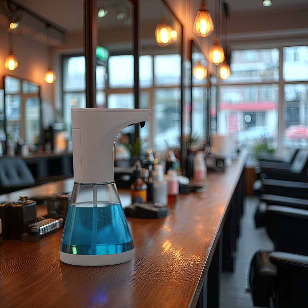 Dispensador automático de jabón sin contacto con sensor de infrarrojos para una higiene y desinfección seguras de sus manos Promedix PR-530