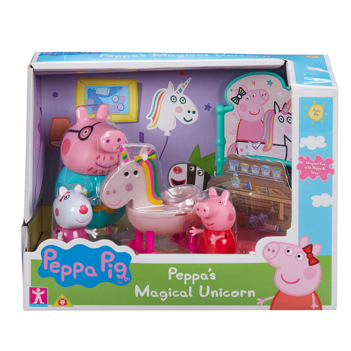 Caja de 3 figuras Unicornio Mágico Peppa Pig con accesorios Peppa Pig PEP07171