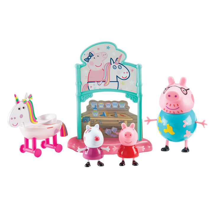 Caja de 3 figuras Unicornio Mágico Peppa Pig con accesorios Peppa Pig PEP07171