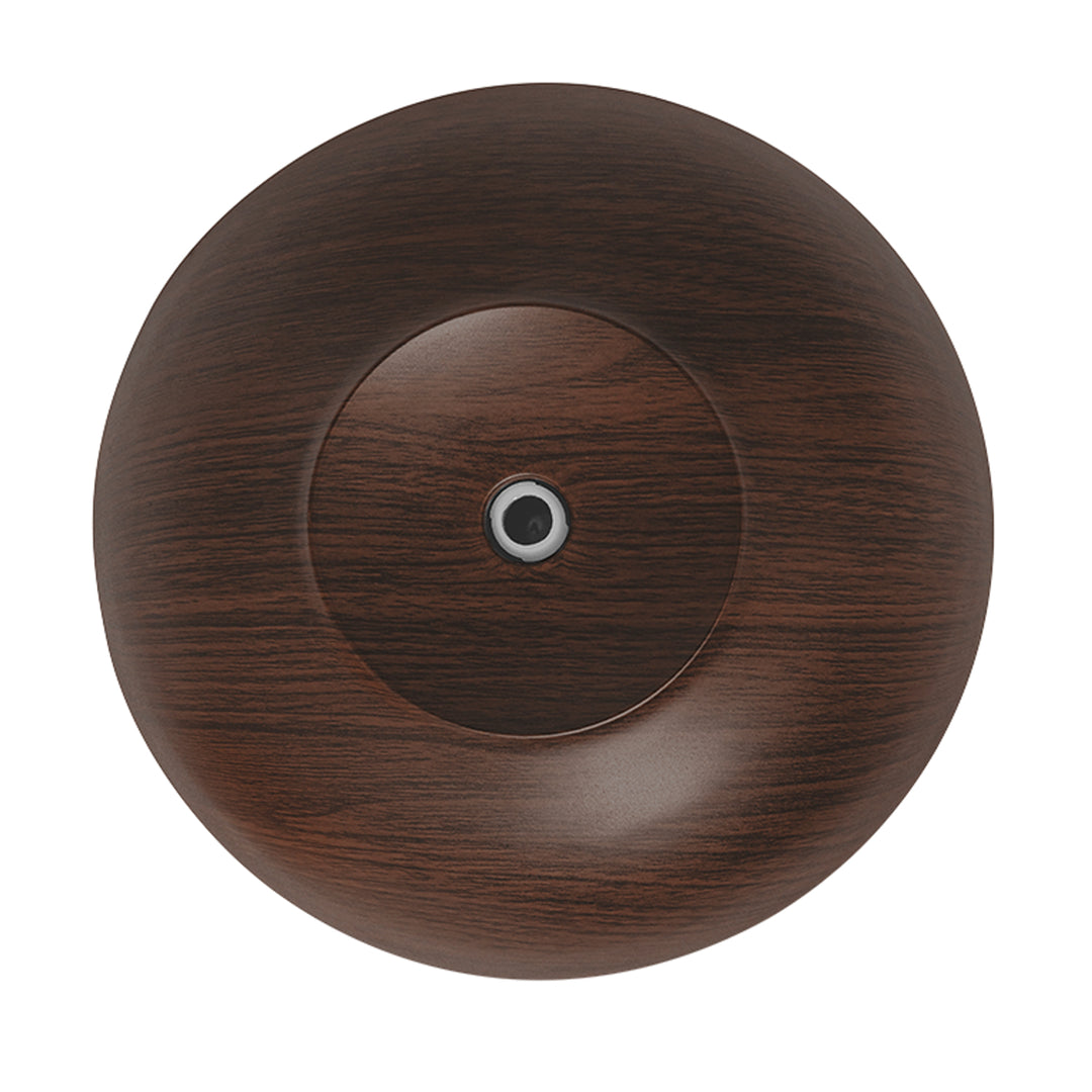 Humidificador de ar 2 em 1 Perfect Air Wood ZV1006 com difusor de fragrâncias 40 ml/h para divisões até 20 m², 2 modos de funcionamento, temporizador de 300 ml (madeira escura)