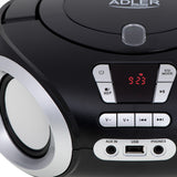 Coluna de som CD-MP3, USB, rádio Adler AD 1181