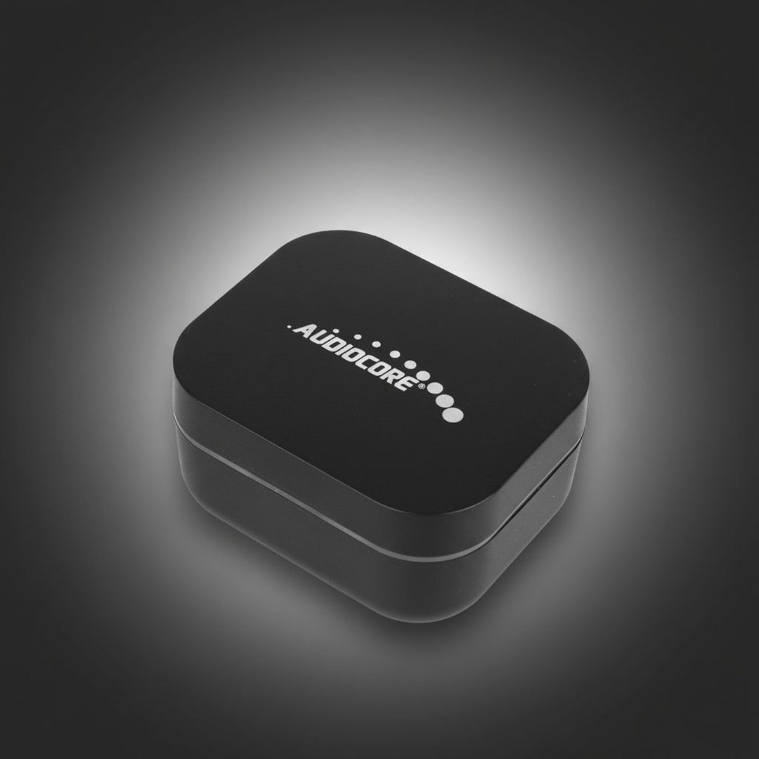 Auriculares internos TWS Bluetooth con estación de carga y micrófono integrado, Tecnología táctil, Auriculares inalámbricos, Caja de carga, True Wireless Stereo BT5.1 con pantalla, Color negro