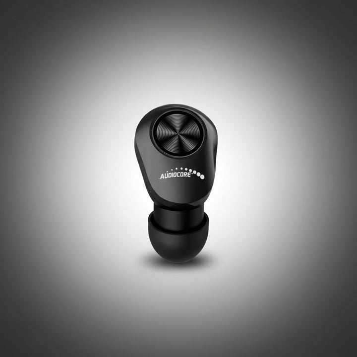 Auriculares internos TWS Bluetooth con estación de carga y micrófono integrado, Tecnología táctil, Auriculares inalámbricos, Caja de carga, True Wireless Stereo BT5.1 con pantalla, Color negro
