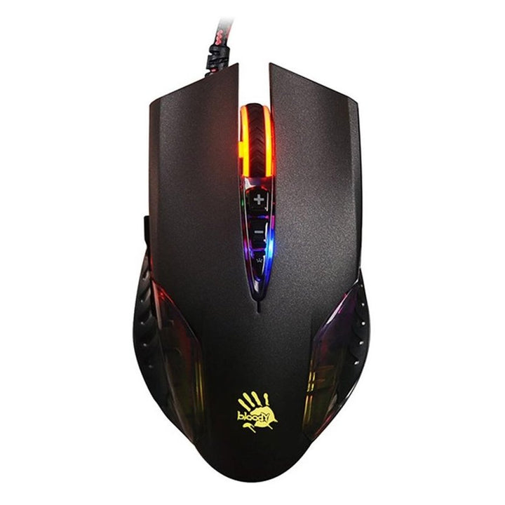 Ratón ordenador A4 TECH, con cable, USB, sensor óptico, BLOODY Q50