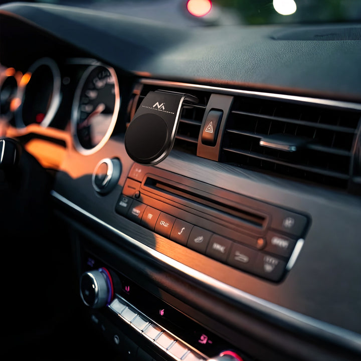 Soporte universal para teléfono móvil de coche para orificios de ventilación, soporte magnético, soporte para smartphone, Maclean MC-326