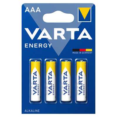 4 x pila R-03 LR03 AAA Value Pack 4103 Varta Energy