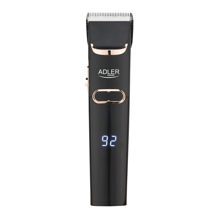 Cortapelos Adler, pantalla LCD, 40W, AD 2832