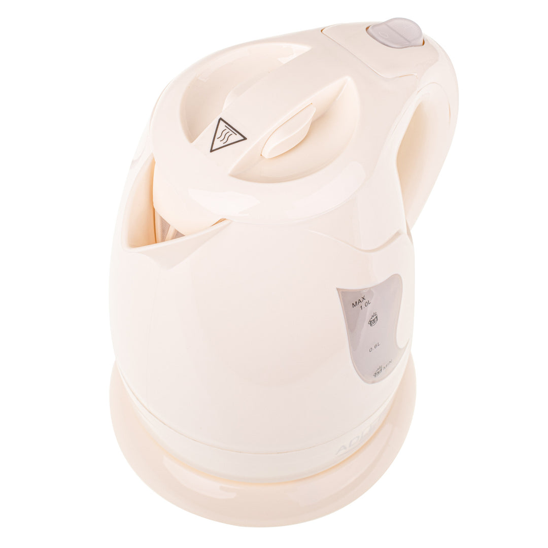 Hervidor de agua sin cable Adler, 850W, 1L, beige, AD 08 b