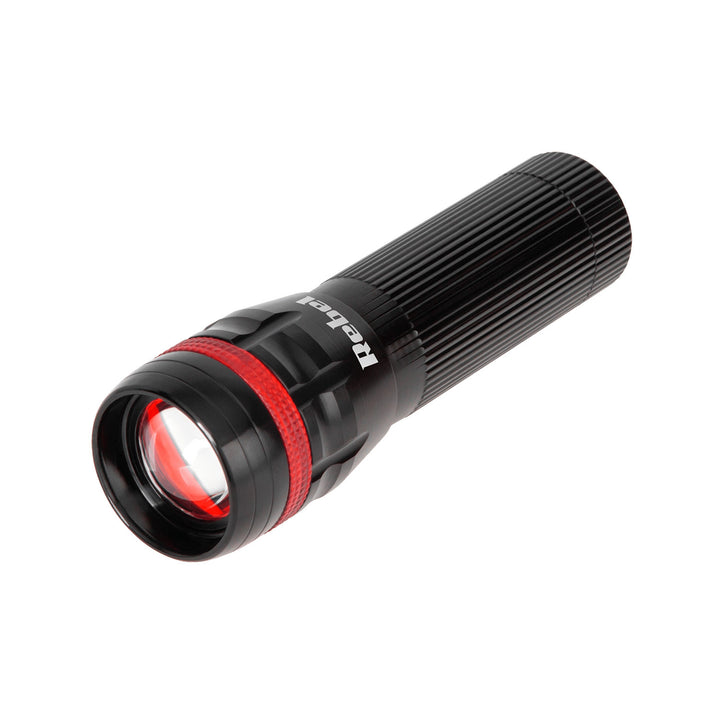 Conjunto de luzes para bicicleta Rebel operadas por bateria, luz dianteira e traseira, URZ0910