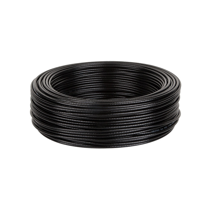 Cabletech Cable coaxial para antena, 100 m, Color negro, H155