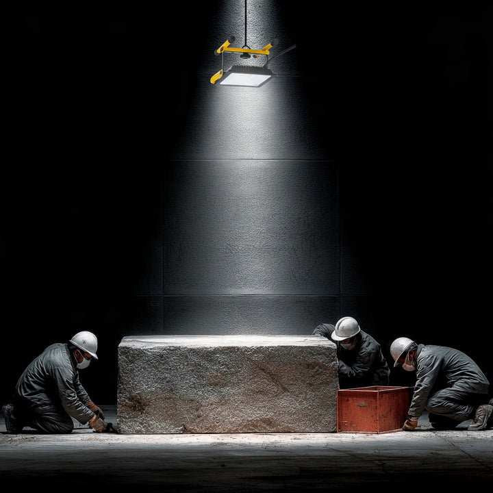 Suporte de chão amarelo Maclean MCE632 para projetores LED de aço Maclean com ângulo ajustável MCE550/650 MCE652