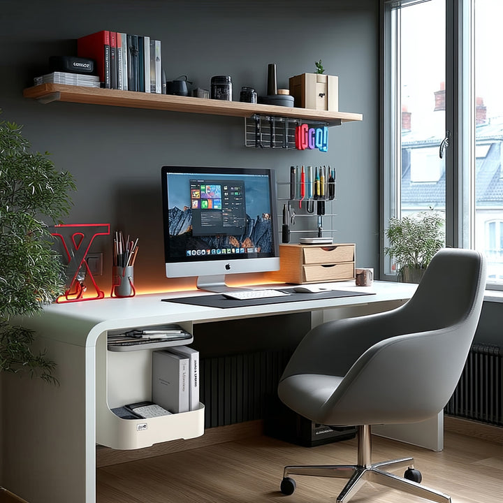 Organizador de escritorio Organizador para utensilios de oficina Organizador de escritorio Bandeja de oficina de hasta 5 kg