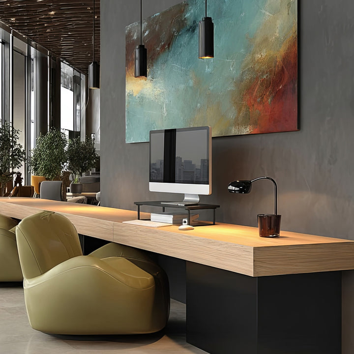 Soporte para monitor/portátil Maclean, máx. 20kg, (500x260x122mm), MC-933