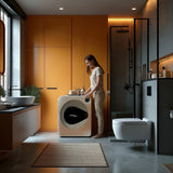 Verde Azul GB405 Secador de roupas elétrico 830 W / 3 kg / Secador de roupas autônomo ou montado na parede Cinco programas de secagem disponíveis