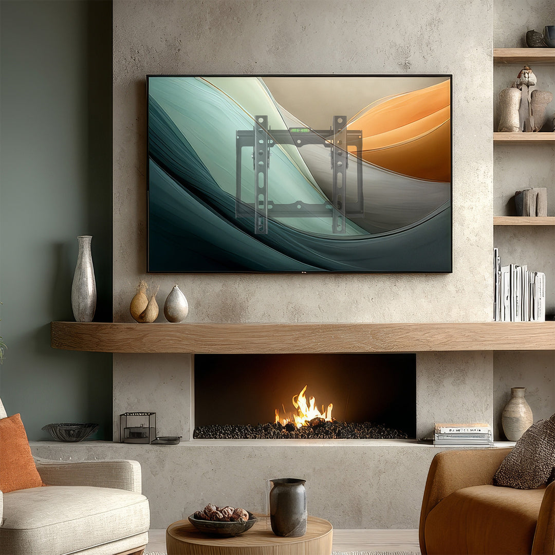 Soporte de TV Maclean, VESA máximo 200x200, 13-42", hasta 25kg, negro, MC-942