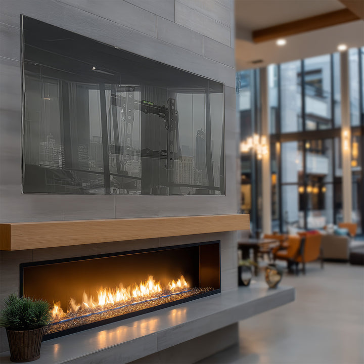 Soporte de TV Maclean, VESA máximo 200x200, 13-42", hasta 25kg, negro, MC-942