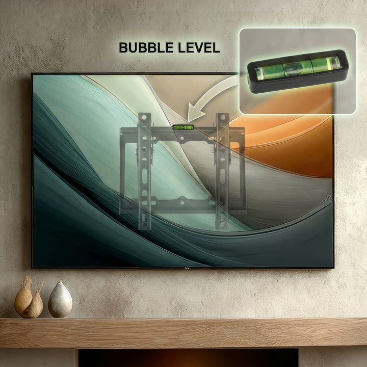 Soporte de TV Maclean, VESA máximo 200x200, 13-42", hasta 25kg, negro, MC-942